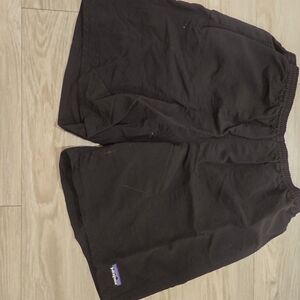 Patagonia Baggies Black Mesh-Lined 7" Shorts